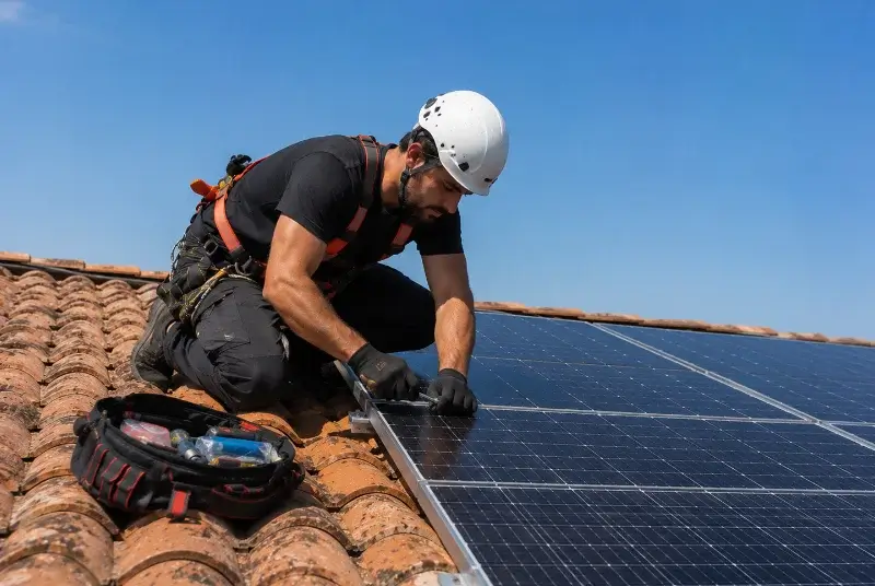 Maintenance et monitoring de panneaux solaires à Bégaar