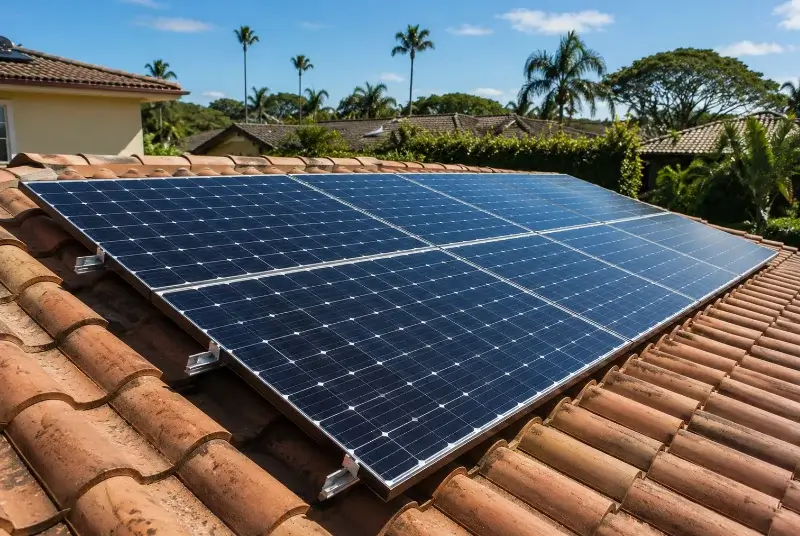 Installation de panneaux solaires à Bégaar